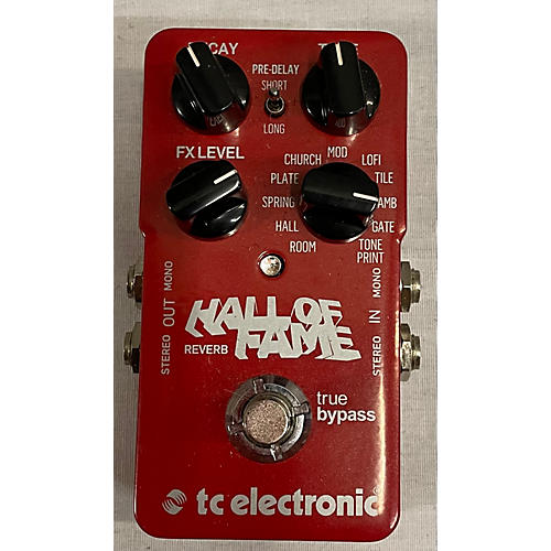 TC Electronic Used TC Electronic Hall Of Fame Reverb Effect Pedal