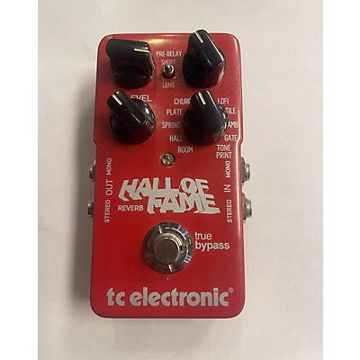 TC Electronic Used TC Electronic Hall Of Fame Reverb Effect Pedal