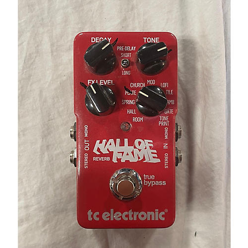 TC Electronic Used TC Electronic Hall Of Fame Reverb Effect Pedal