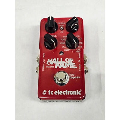 TC Electronic Used TC Electronic Hall Of Fame Reverb Effect Pedal