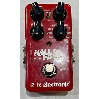 TC Electronic Used TC Electronic Hall Of Fame Reverb Effect Pedal