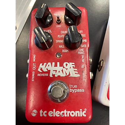 TC Electronic Used TC Electronic Hall Of Fame Reverb Effect Pedal