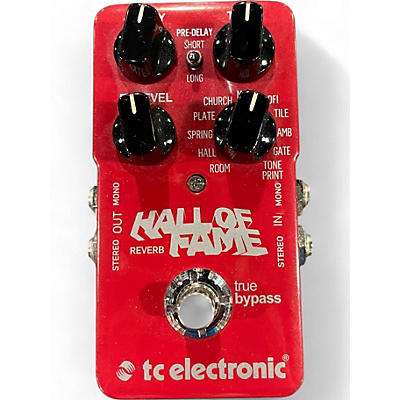 TC Electronic Used TC Electronic Hall Of Fame Reverb Effect Pedal