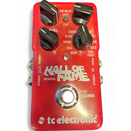 TC Electronic Used TC Electronic Hall Of Fame Reverb Effect Pedal