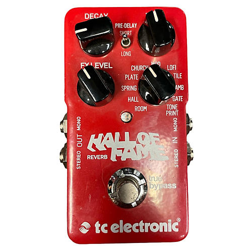 TC Electronic Used TC Electronic Hall Of Fame Reverb Effect Pedal