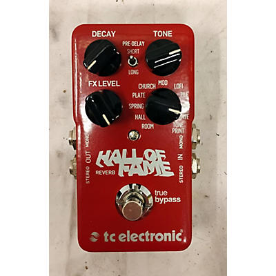 TC Electronic Used TC Electronic Hall Of Fame Reverb Effect Pedal