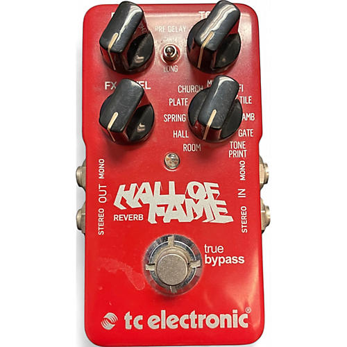 TC Electronic Used TC Electronic Hall Of Fame Reverb Effect Pedal