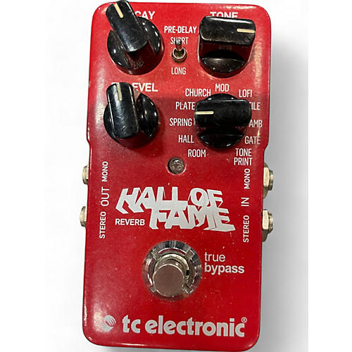 TC Electronic Used TC Electronic Hall Of Fame Reverb Effect Pedal