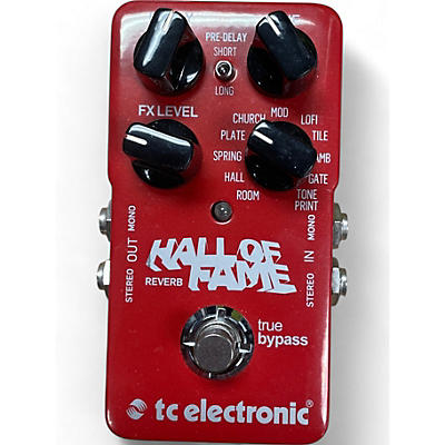 TC Electronic Used TC Electronic Hall Of Fame Reverb Effect Pedal