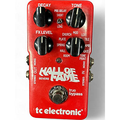 TC Electronic Used TC Electronic Hall Of Fame Reverb Effect Pedal