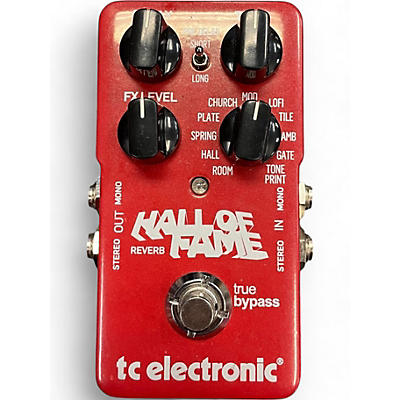 TC Electronic Used TC Electronic Hall Of Fame Reverb Effect Pedal