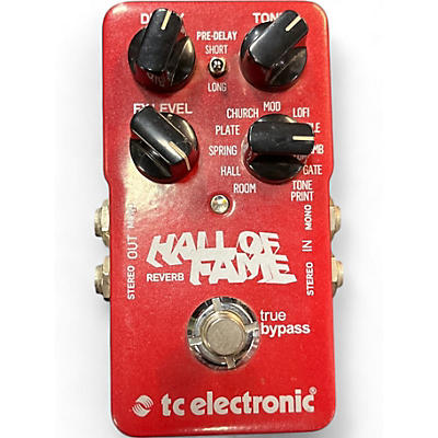 TC Electronic Used TC Electronic Hall Of Fame Reverb Effect Pedal