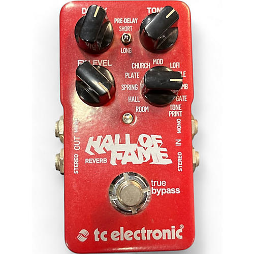 TC Electronic Used TC Electronic Hall Of Fame Reverb Effect Pedal