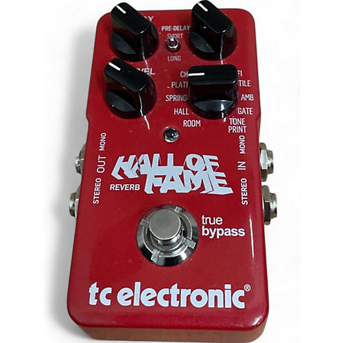 TC Electronic Used TC Electronic Hall Of Fame Reverb Effect Pedal