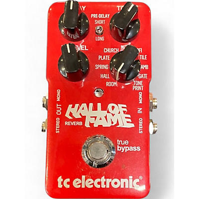 TC Electronic Used TC Electronic Hall Of Fame Reverb Effect Pedal