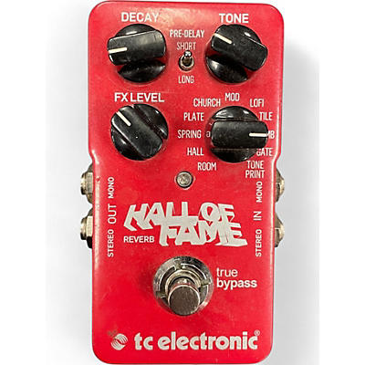 TC Electronic Used TC Electronic Hall Of Fame Reverb Effect Pedal