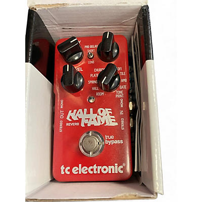 TC Electronic Used TC Electronic Hall Of Fame Reverb Effect Pedal