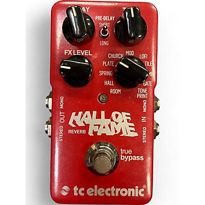 TC Electronic Used TC Electronic Hall Of Fame Reverb Effect Pedal