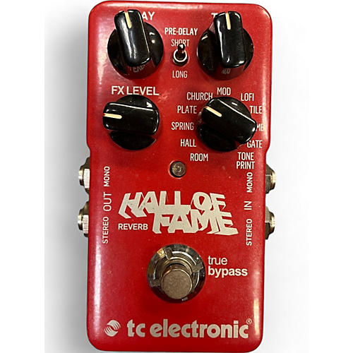 TC Electronic Used TC Electronic Hall Of Fame Reverb Effect Pedal