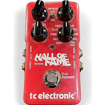 TC Electronic Used TC Electronic Hall Of Fame Reverb Effect Pedal