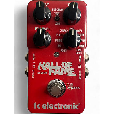 Used TC Electronic Hall Of Fame Reverb Effect Pedal