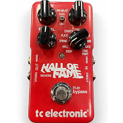 Used TC Electronic Hall Of Fame Reverb Effect Pedal