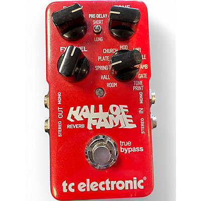 Used TC Electronic Hall Of Fame Reverb Effect Pedal