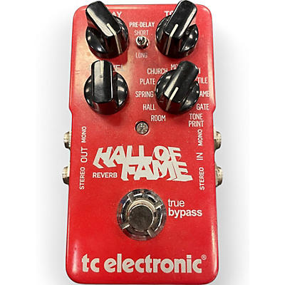 Used TC Electronic Hall Of Fame Reverb Effect Pedal