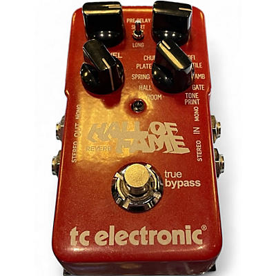 Used TC Electronic Hall Of Fame Reverb Effect Pedal