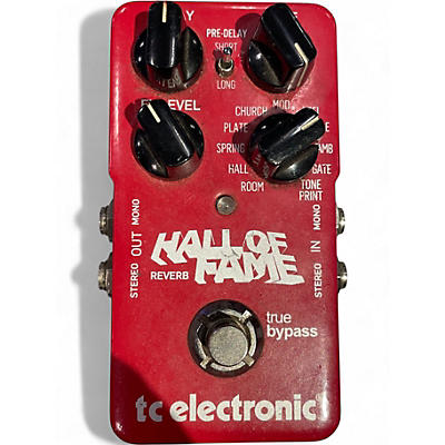 Used TC Electronic Hall Of Fame Reverb Effect Pedal