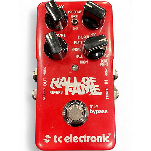 Used TC Electronic Hall Of Fame Reverb Effect Pedal