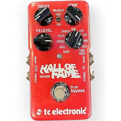 Used TC Electronic Hall Of Fame Reverb Effect Pedal