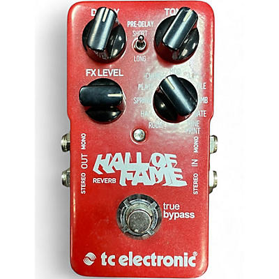 Used TC Electronic Hall Of Fame Reverb  Effect Pedal