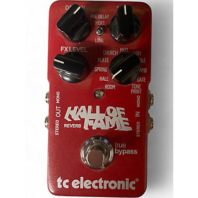 Used TC Electronic Hall Of Fame Reverb Effect Pedal