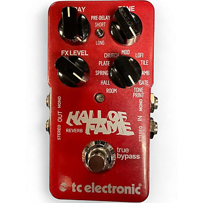 Used TC Electronic Hall Of Fame Reverb Effect Pedal