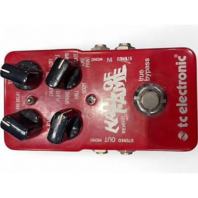 Used TC Electronic Hall Of Fame Reverb Effect Pedal