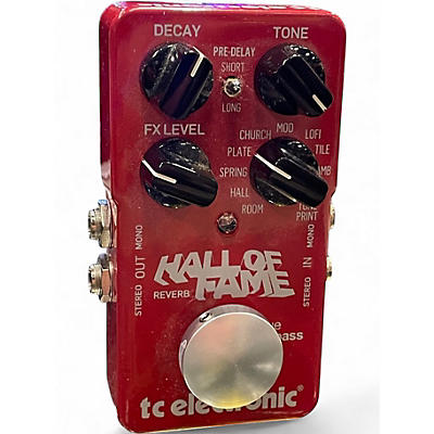 Used TC Electronic Hall Of Fame Reverb Effect Pedal