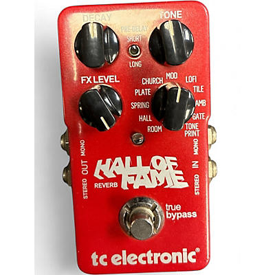Used TC Electronic Hall Of Fame Reverb Effect Pedal