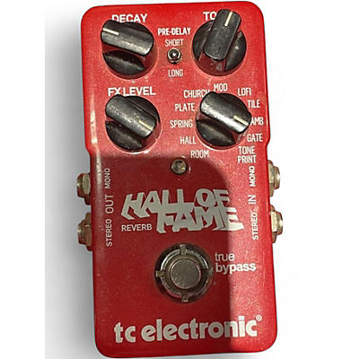 Used TC Electronic Hall Of Fame Reverb Effect Pedal