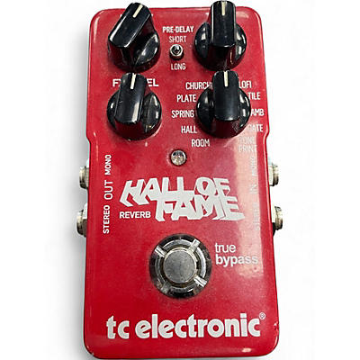 Used TC Electronic Hall Of Fame Reverb Effect Pedal