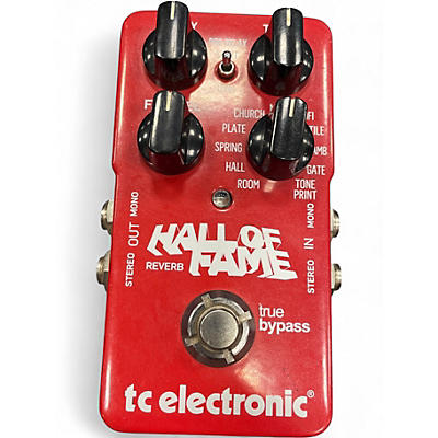 Used TC Electronic Hall Of Fame Reverb Effect Pedal