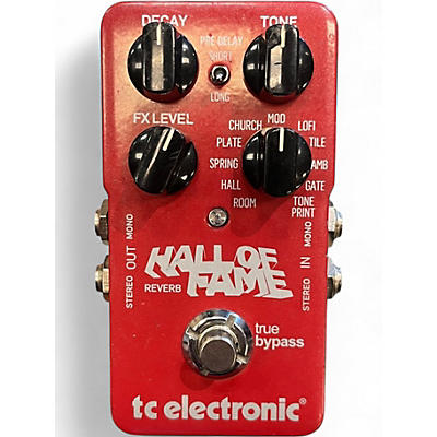 Used TC Electronic Hall Of Fame Reverb Effect Pedal