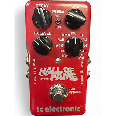 Used TC Electronic Hall Of Fame Reverb Effect Pedal