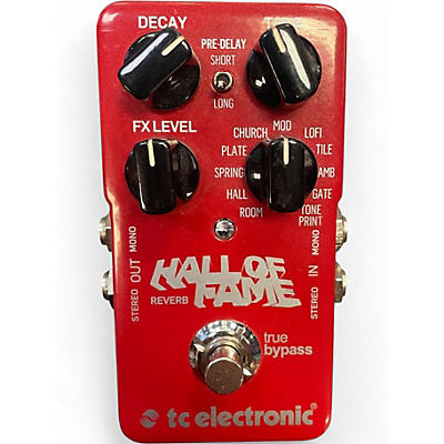 Used TC Electronic Hall Of Fame Reverb Effect Pedal