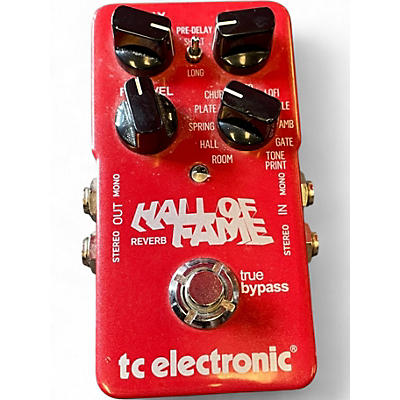 Used TC Electronic Hall Of Fame Reverb Effect Pedal