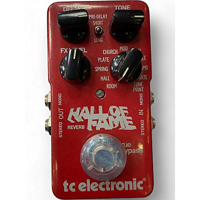 Used TC Electronic Hall Of Fame Reverb Effect Pedal