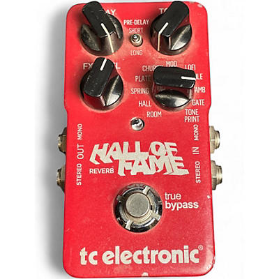 Used TC Electronic Hall Of Fame Reverb Effect Pedal