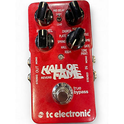 Used TC Electronic Hall Of Fame Reverb Effect Pedal