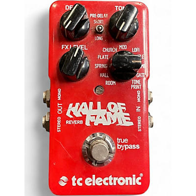 Used TC Electronic Hall Of Fame Reverb Effect Pedal