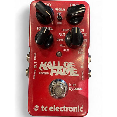 Used TC Electronic Hall Of Fame Reverb Effect Pedal